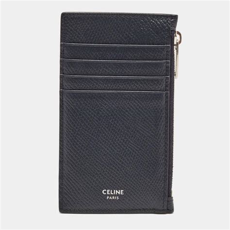 celine zip card holder